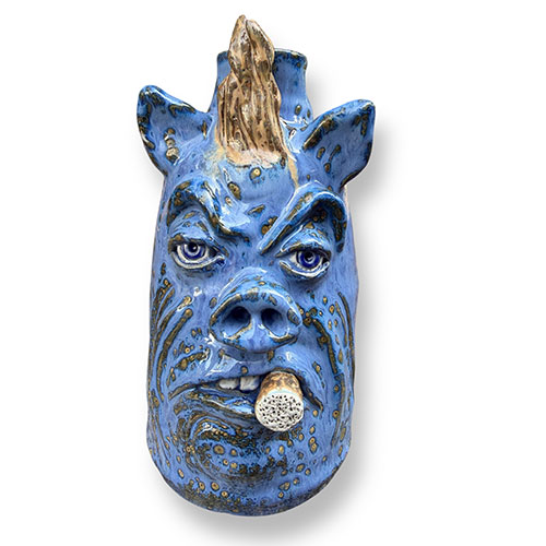 Billy Joe Craven 8" Cigar Puffing Punk Pig DP6064